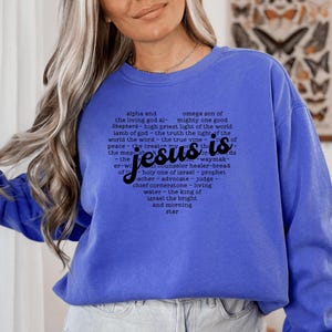 Jesus is King T-Shirt: Christian Faith Based Apparel image 2