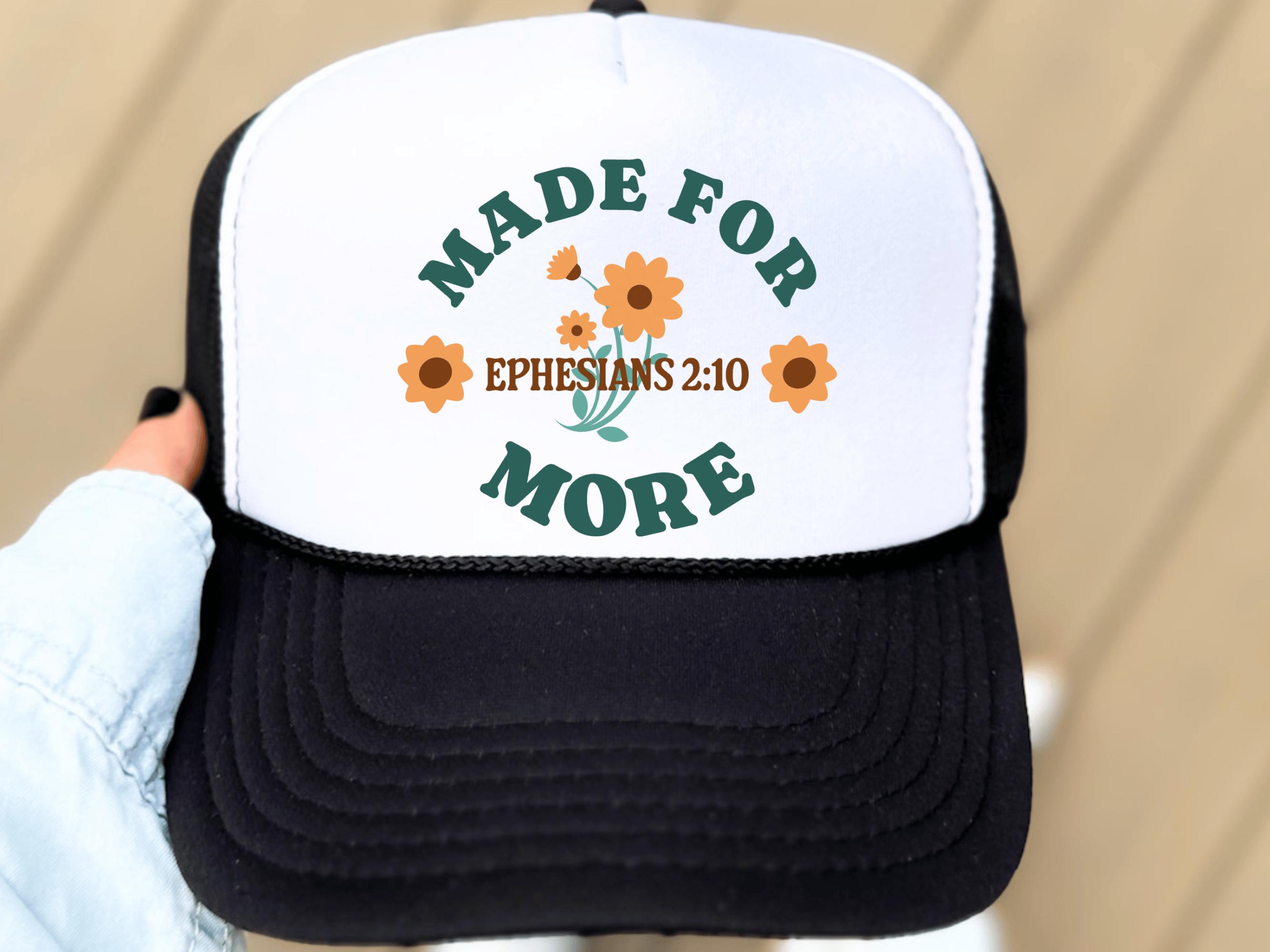 Made for More Trucker Hat Gro More Hat Cap The FFF Brands Snapback Mesh Trucker Camo  main image 4