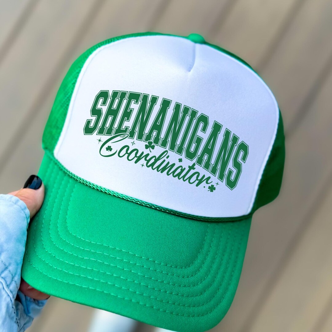Shenanigans Coordinator Trucker Hat - St. Patrick's Day Gift - Etsy