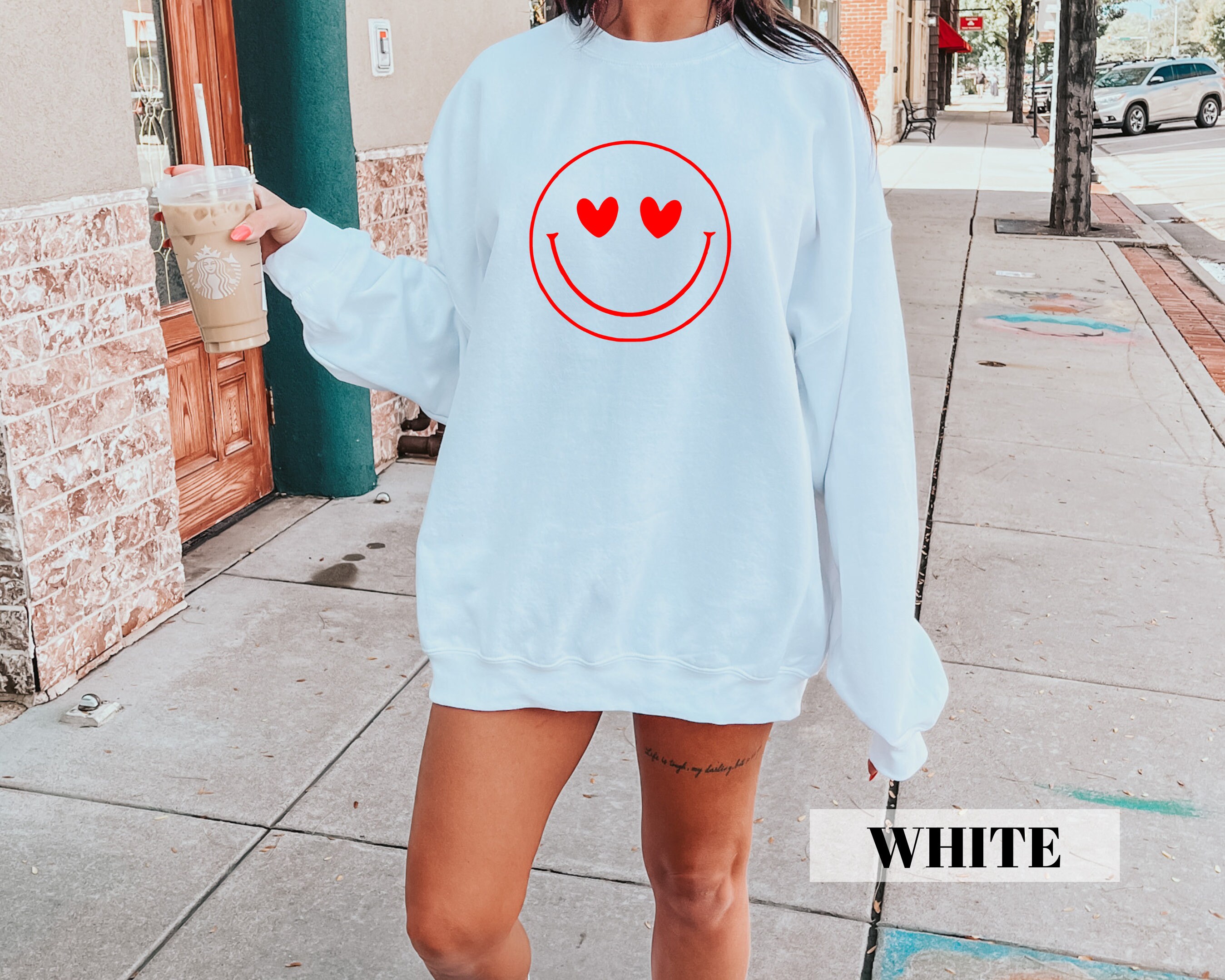 Smiley Face Sweater - Etsy