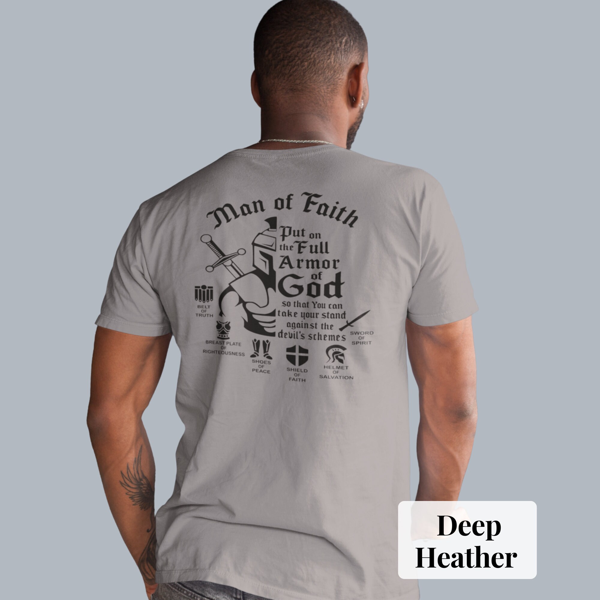 Armor of God Shirt Christian Shirts for Men Religious Etsy