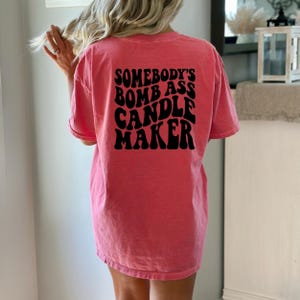 Gangsta Candle Maker Shirt - Comfort Colors - Gift for Crafter