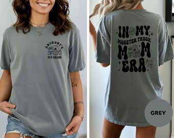 Comfort Colors Monster Truck Mama Shirt: Birthday Party Tee