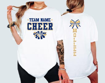 Cheer Mom Shirt, Coach Cheerleader School Spirit Gifts