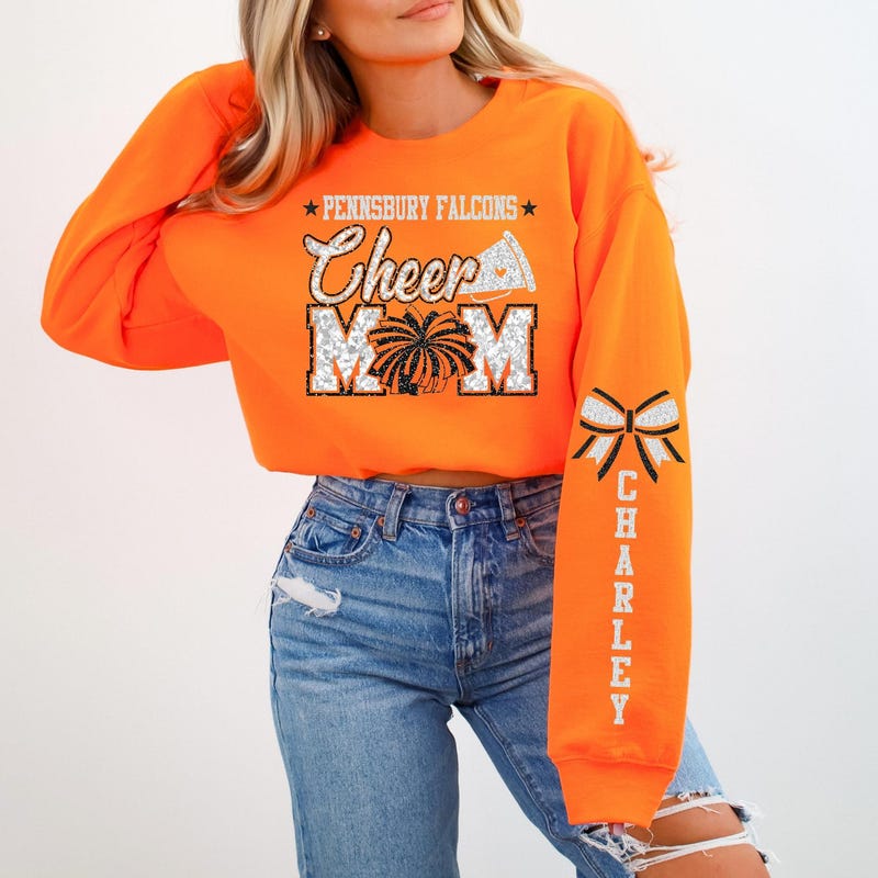 Cheer Mom Team Mom Shirts - Etsy
