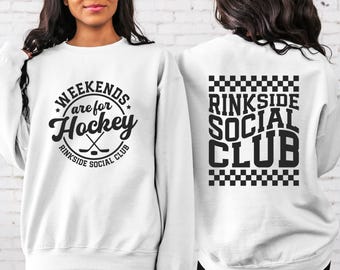 Rinkside Social Club Hockey Sweatshirt: Game Day Sweater