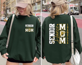 Senior Dance Mom Sweatshirt, Glitter Personalized 2026 Senior Mom Sweater, Class of 2026 Dancer Crewneck, Ballet Mom Shirt Competition Dance