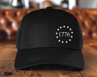 1776 Patriotic Trucker Hat - 4th of July Snapback