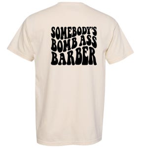 Comfort Colors Barber T-Shirt: Funny Barber Gift