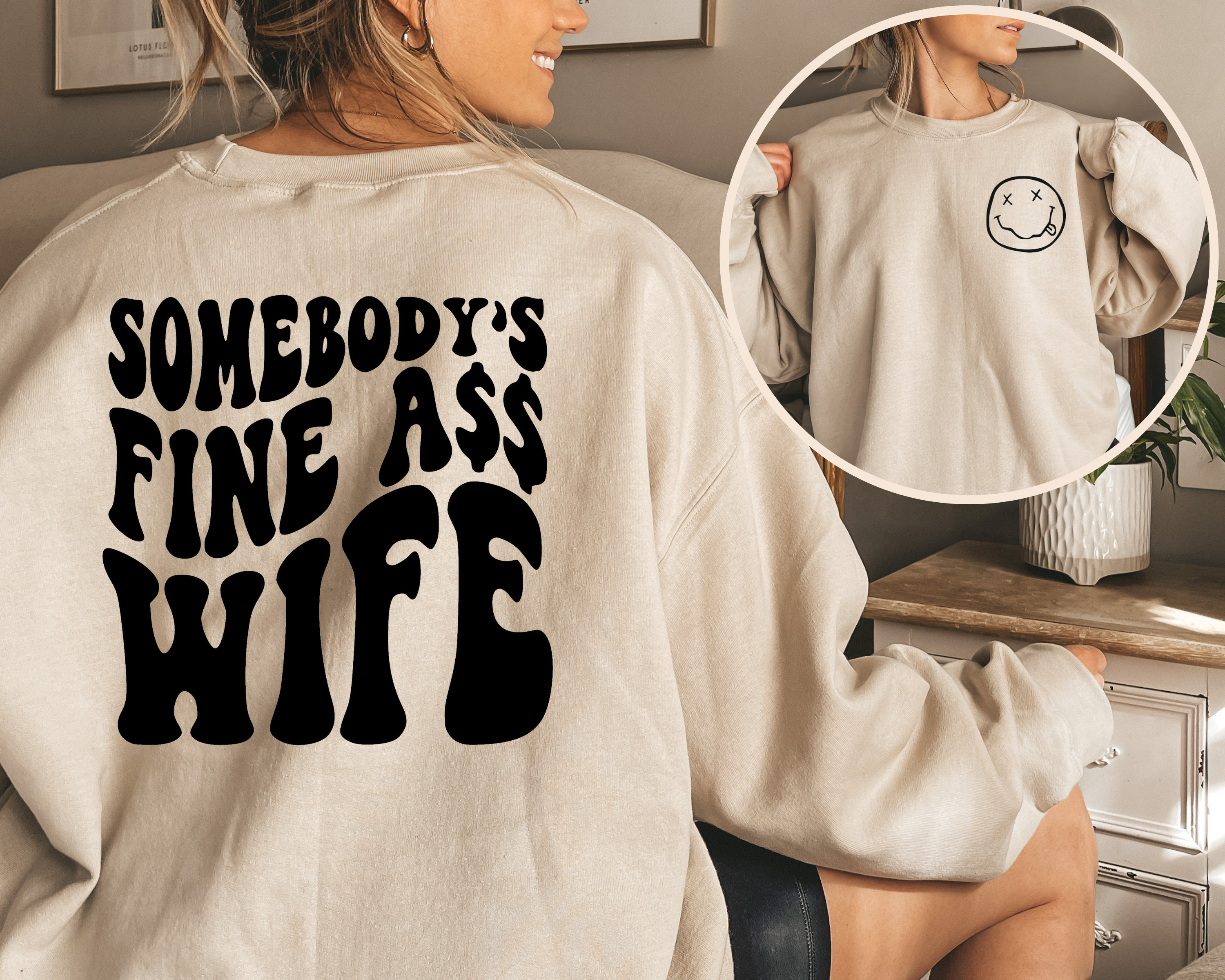 Sweat femme cul fin de quelqu un Sweat cul fin femme EVJF cadeau de la mariee cadeau shower de la mariee cadeau EVJF Etsy France
