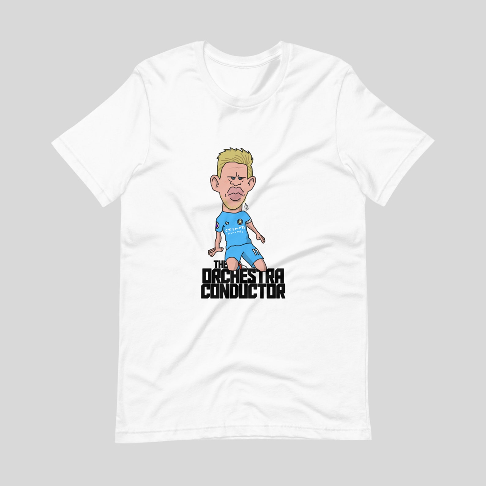 Kevin De Bruyne Tshirt, Man City Shirts, KDB Shirt, Soccer Tshirt Gift, Premier League Football 