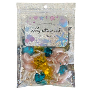 Spring Mix - 32 Pieces - Mystical Bath Oil Beads Pearls Gift for Mom Sister Friend