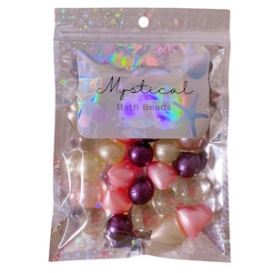 Pearl Mix - 30 Pieces - Mystical Bath Oil Beads Pearls Gift for Mom Sister Friend
