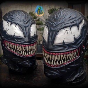 Venom latex mask, Spiderman, Carnage, symbiote
