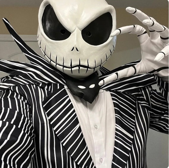 Jack Skellington Latex Mask, the Nightmare Before Christmas - Etsy