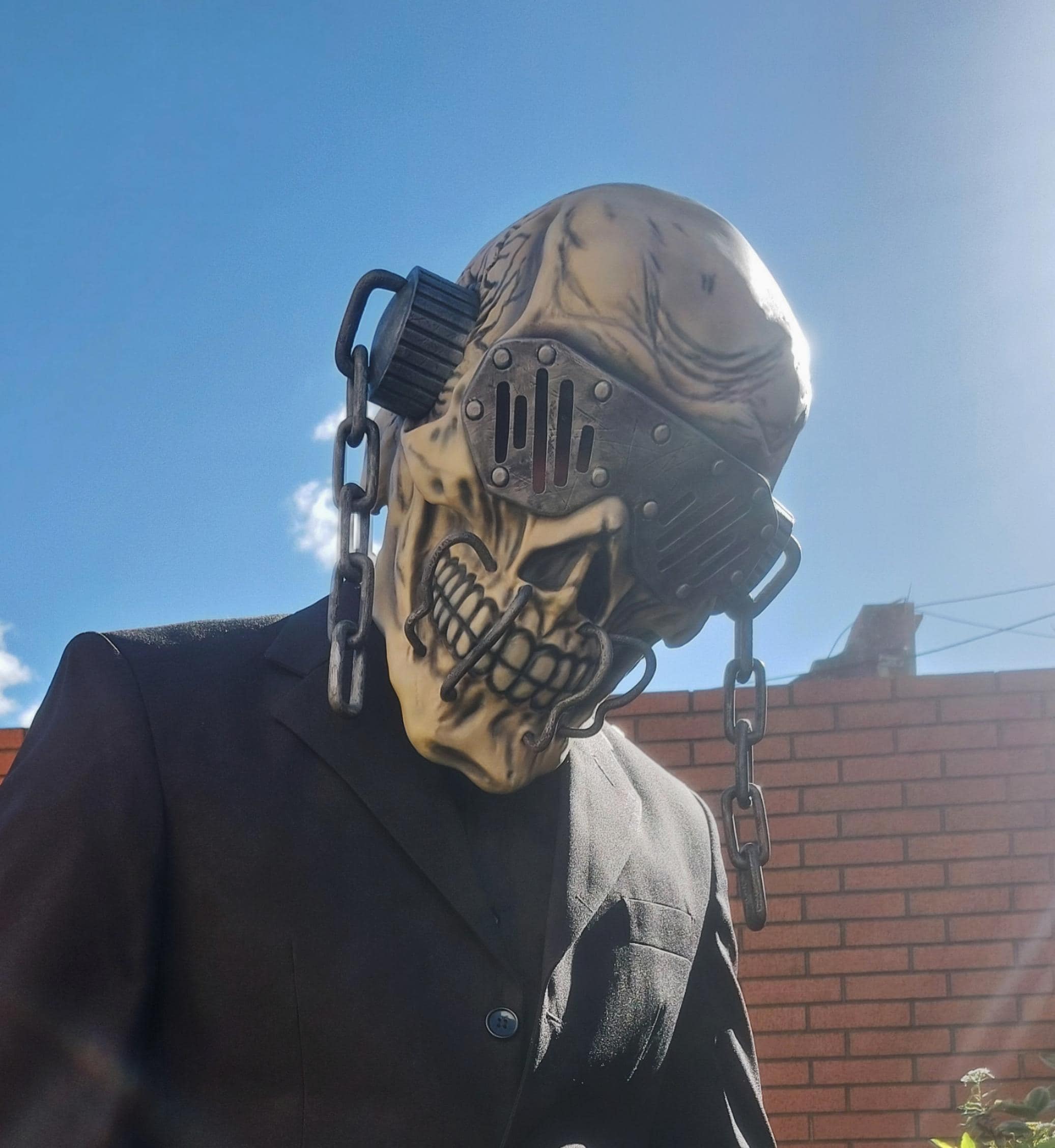 ヴィック・ラトルヘッド・マスク、メガデス、頭囲57cm以下用 - Etsy 日本