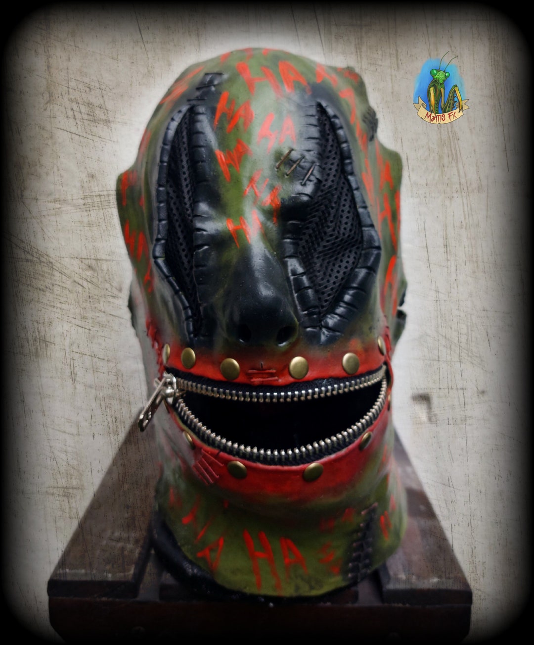 Slipknot Mask Tortilla Custome Joker Etsy