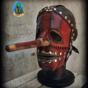 Slipknot Chris Fehn latex mask with worn effect