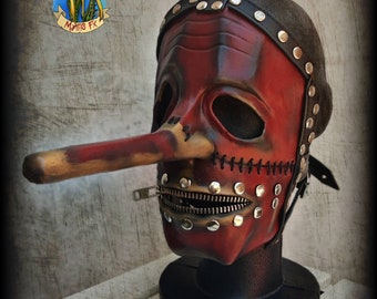 Slipknot Chris Fehn latex mask with worn effect