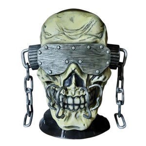 Vic Rattlehead mask, Megadeth, for display only