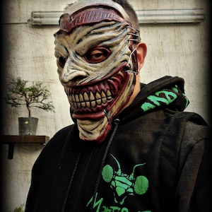 Joker New 52 latex mask without hair