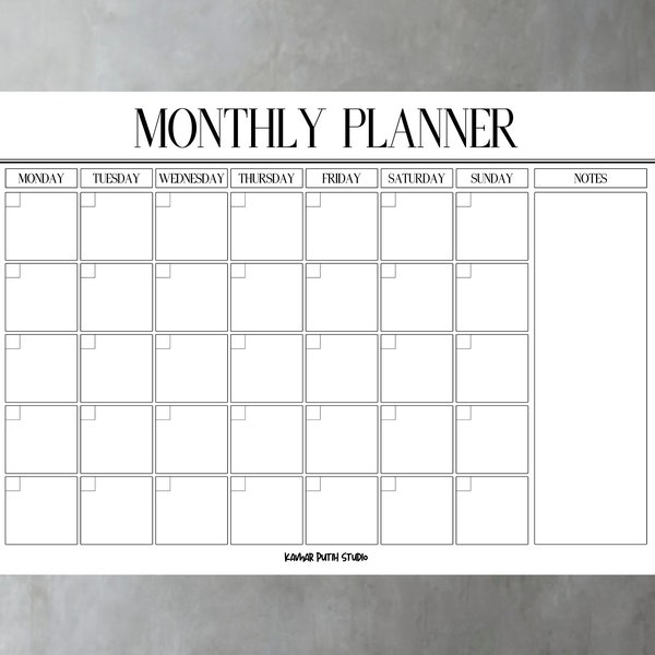 Magnetplanner blanc pour réfrigérateurs ou autres surfaces magnétiques | Lettres classiques | | mensuel de planificateur de tableau blanc Moderne et simple