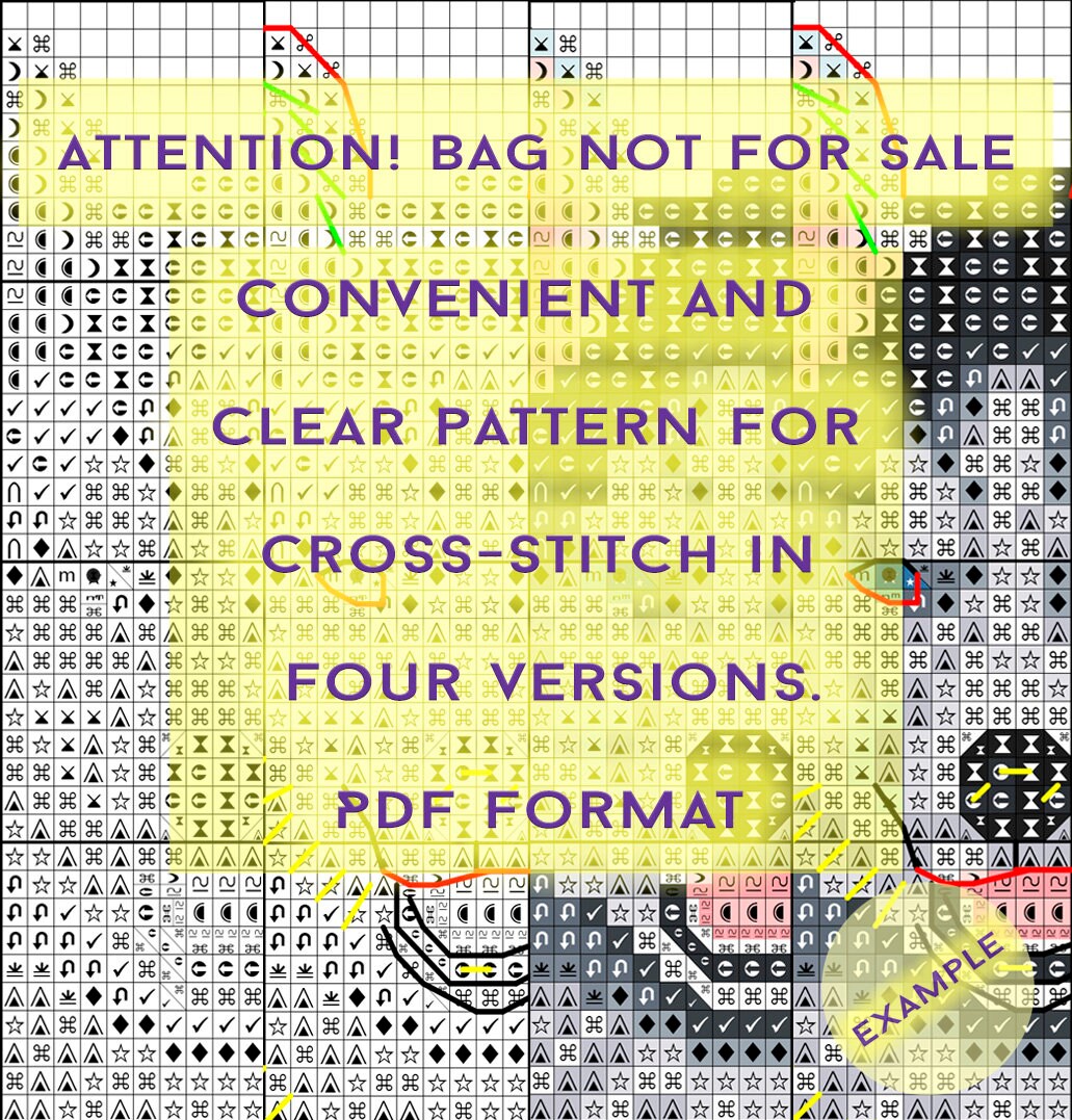 A tea set Cross Stitch Pattern Cross Stitch PDF Instant Etsy