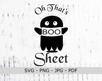 That's some boo sheet - cut file for silhouette- Cut Out file - Geek SVG- Cricut
