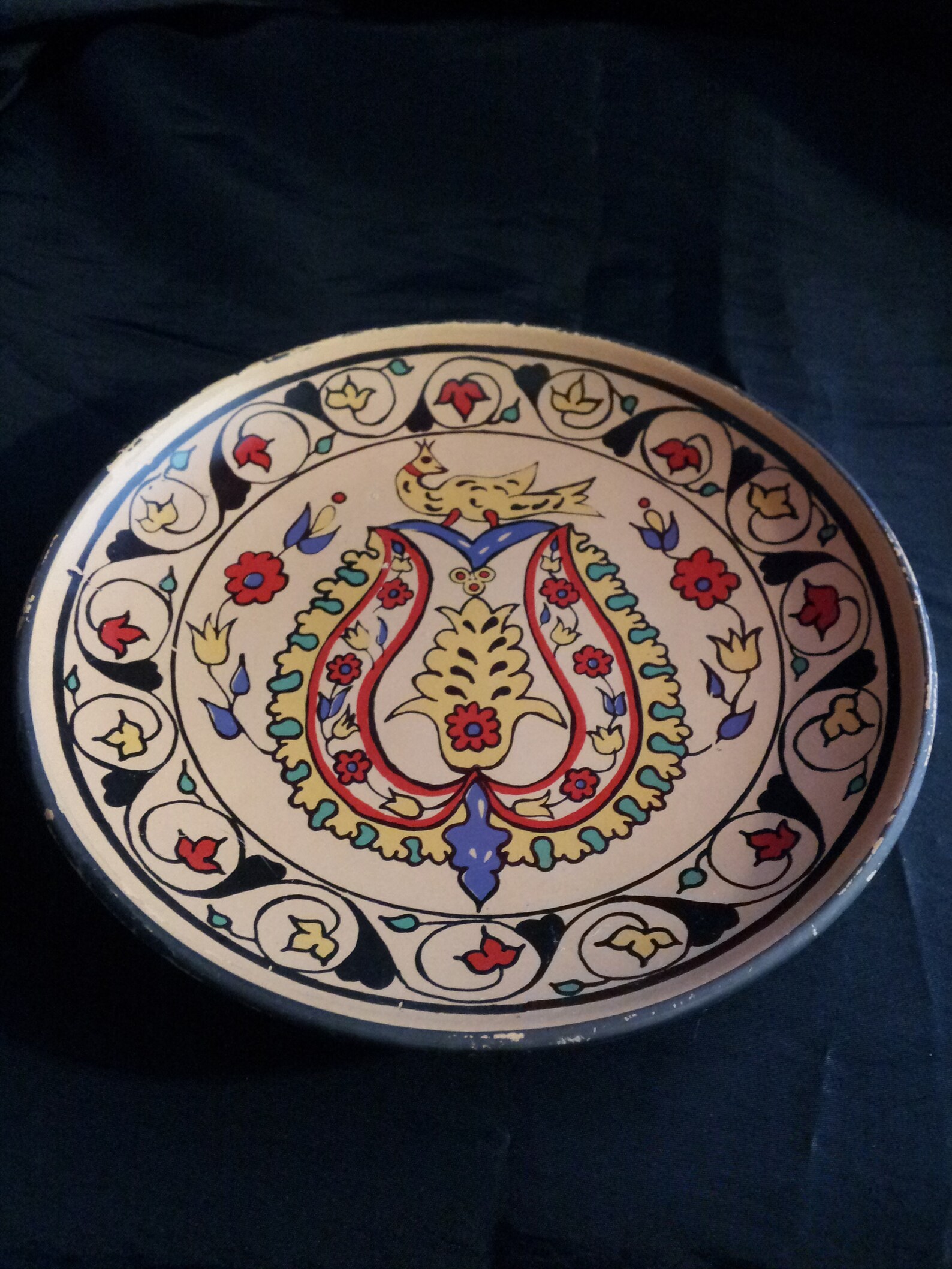 An authentic plate from Greece Etsy