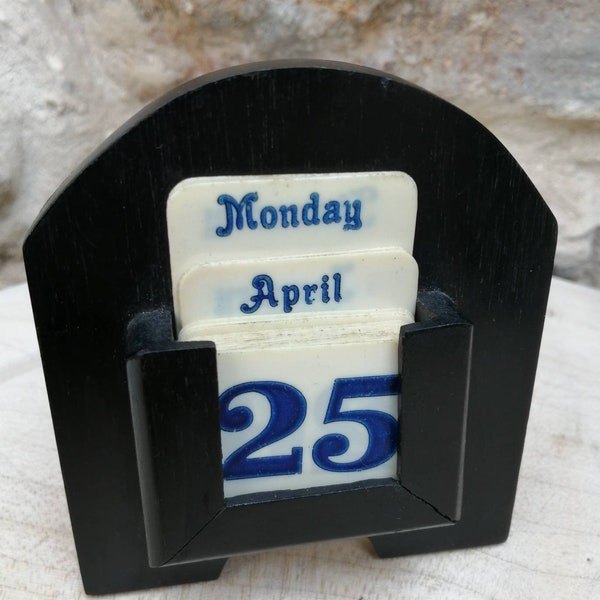 Vintage Desk Calendar - Etsy UK