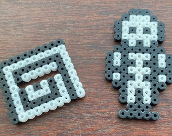 Litet Hama Pärlskelett med Stativ