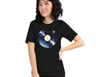 Galaxy Vinyl Unisex t-shirt