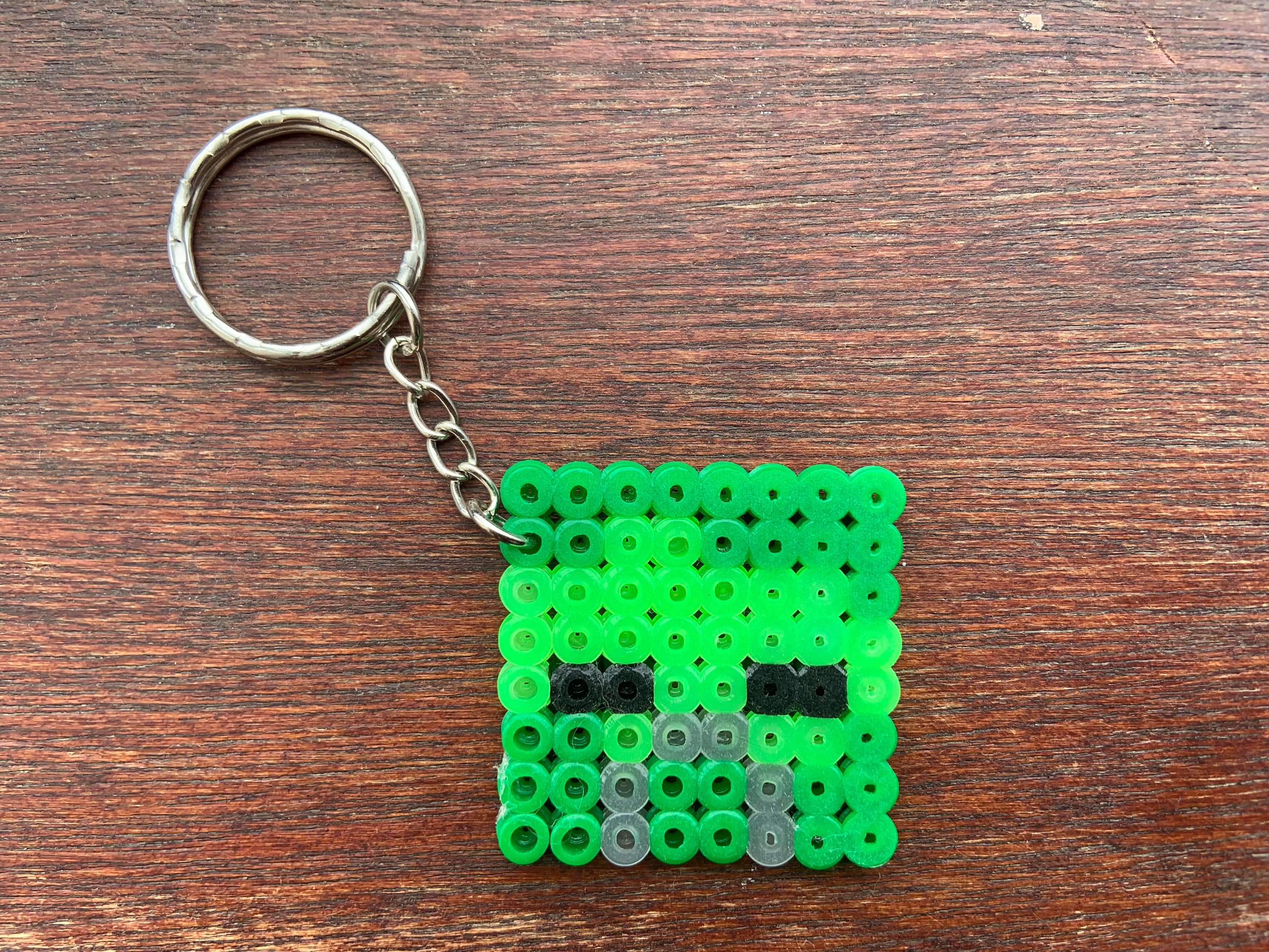 Minecraft Zombie Keyring - Etsy