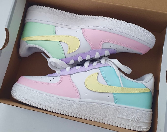 snipes nike air force pastel