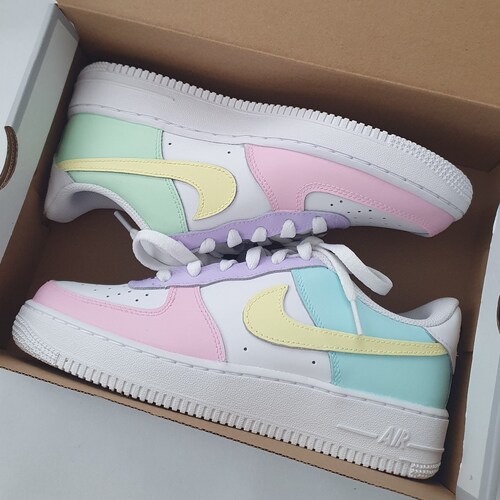 Nike Air Force 1 'pastel Paradise' - Etsy Ireland