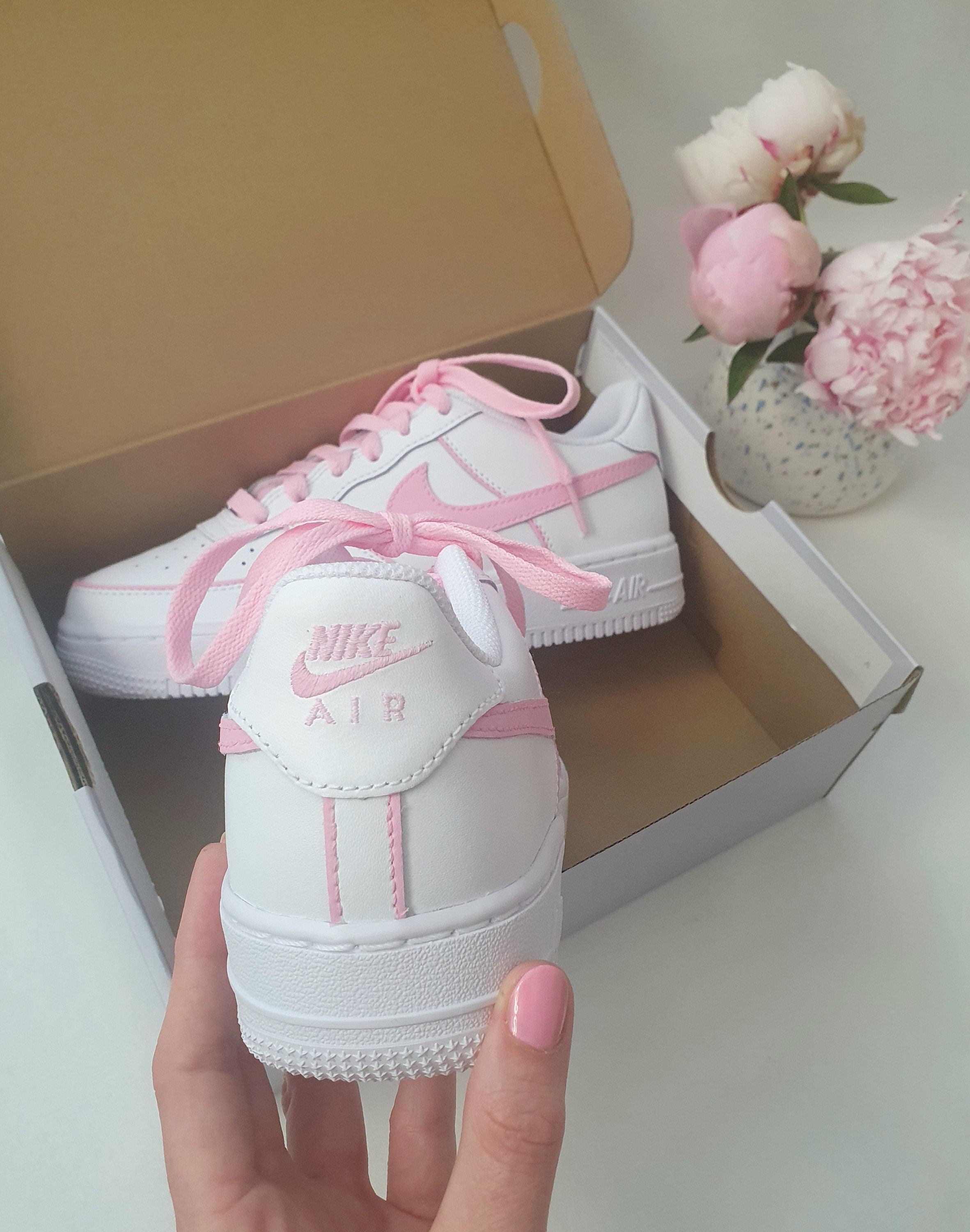 Nike Air Force 1 bubble Gum Etsy