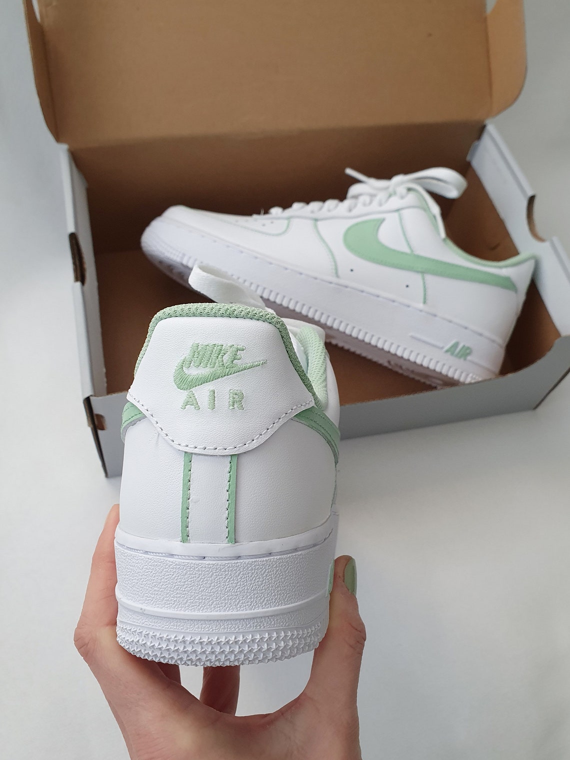 nike air force 1 sage easter