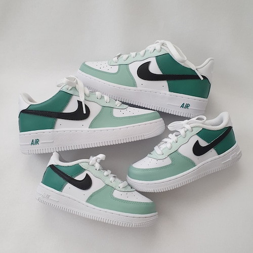 Nike Air Force 1 'sage' - Etsy