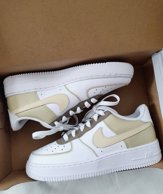 Nike Air Force 1 'Chai Latte' | Etsy Nederland