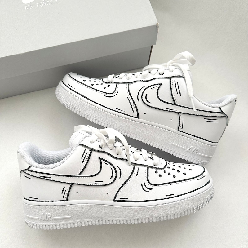 custom cartoon nike shoes