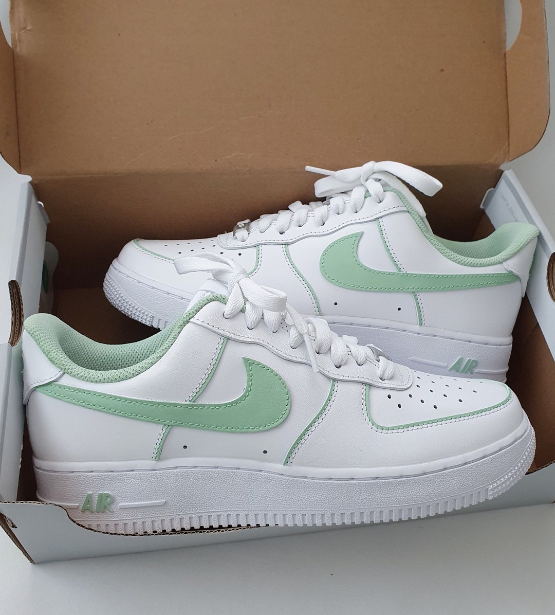 HOT Sage Green Nike Air Force Low GrÃ¼n Nike Air Force 'sage