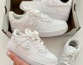 Nike Air Force 1 demoiselle d’honneur / Mariage AF1 / baskets de mariée / tenue de mariage