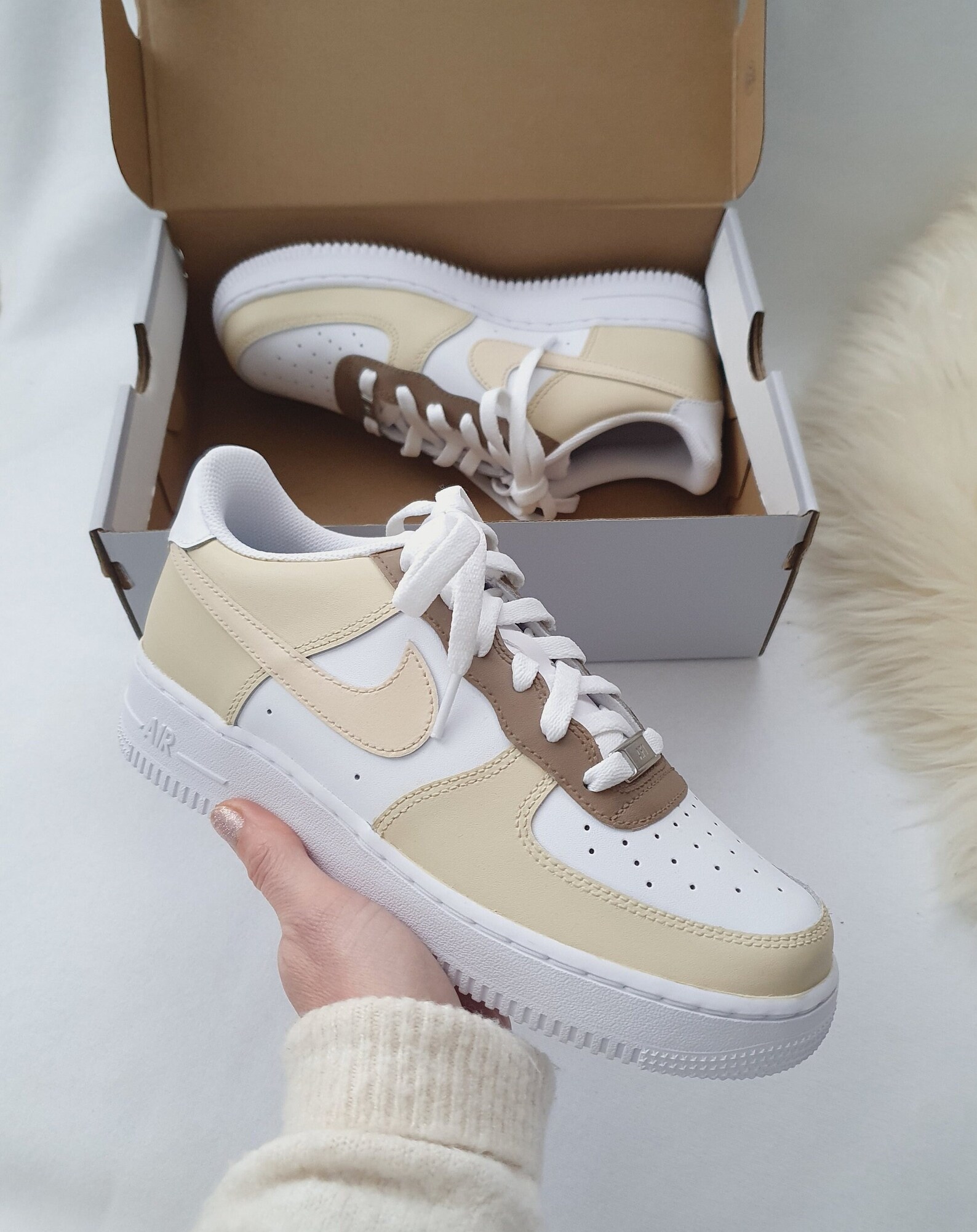 creme de la creme air force ones