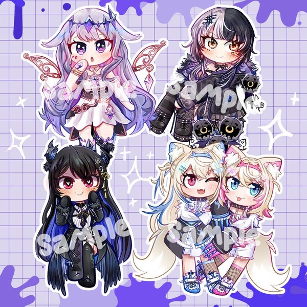 Hololive Advent Charms - Bijou - Shiori - Nerissa - FuwaMoco -