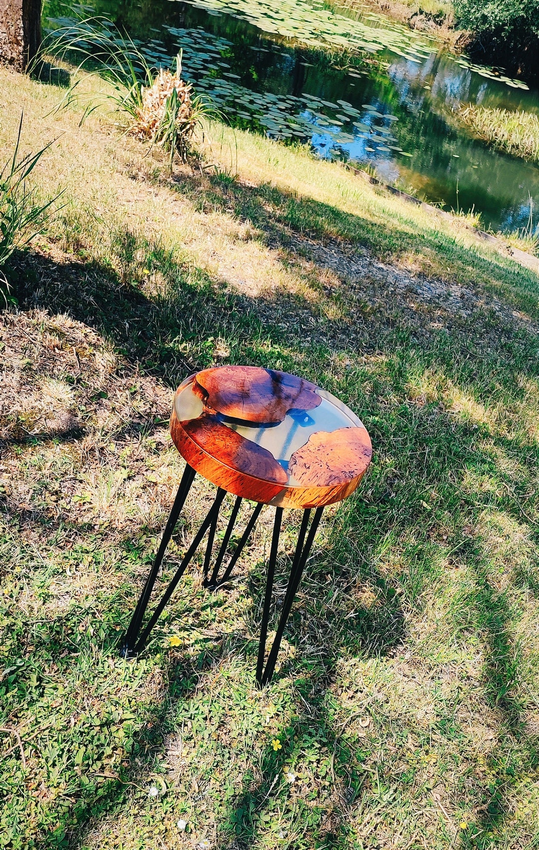 Unique Epoxy Stool Etsy
