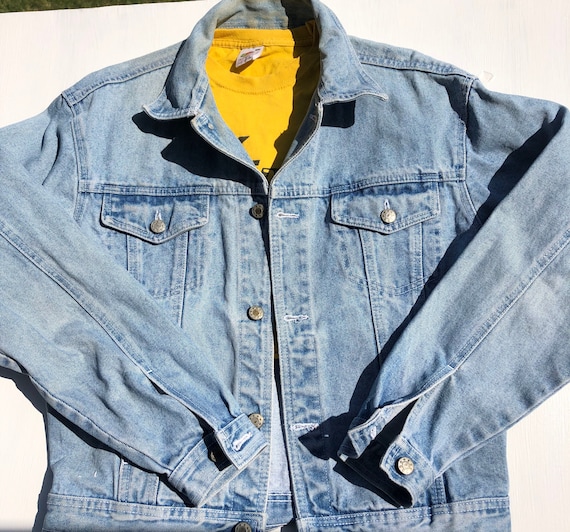 Men's Denim Jacket, Spring and Autumn Retro Workwear Jacket