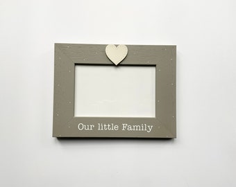 Photo frame, Family Photo Frame, Heart Photo Frame, Family Gift, Memories Frame