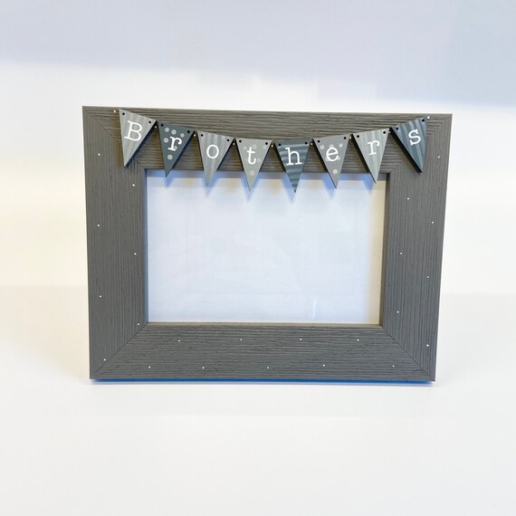 Wooden Photo Frames Brothers Photo Frame Family Photo Frame Etsy