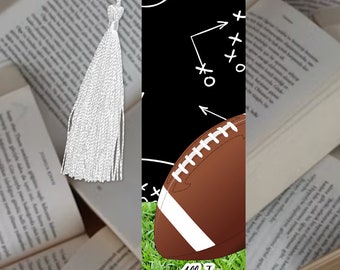 Football Bookmark PNG Digital Design for Sublimation