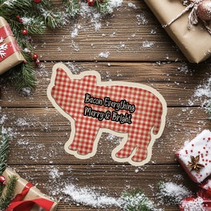 Pig Ornament PNG Digital Design for Sublimation